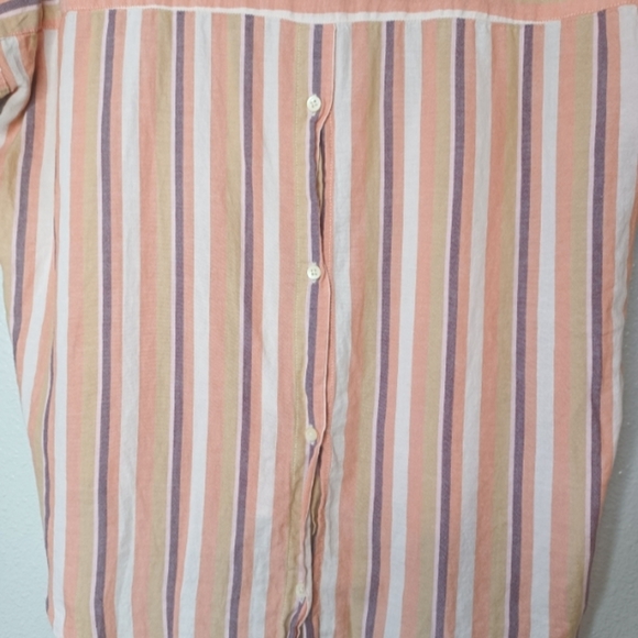 Madewell Courier 100% Cotton Sz XS Short-Sleeve Top - Picture 10 of 14